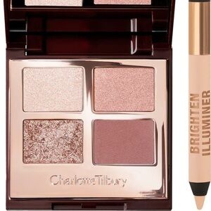 charlotte tilbury Exagger-Eyes Set Eye liner Duo& Eyeshadow Palette New! GWP